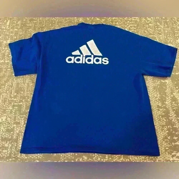 Kansas Jayhawks Adidas 6th Man 2006 KU vs UK shirt size XL color Blue Flaws - Picture 4 of 5